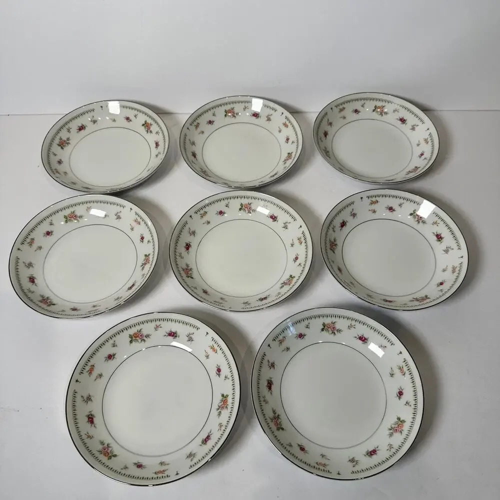 Vintage Abingdon Rose Fine Porcelain China Made in Japan 5 1/2